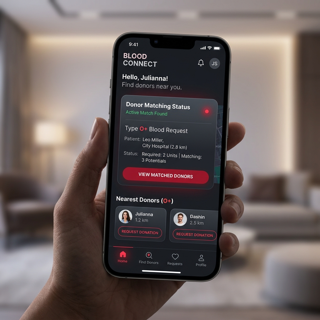 Blood Connect Dashboard